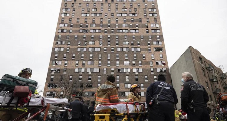 NEW YORK ન્યુયોર્કની ઇમારતમાં આગ લાગતાં 9 બાળકો સહિત 11નાં મોત,અનેક લોકોની હાલત ગંભીર