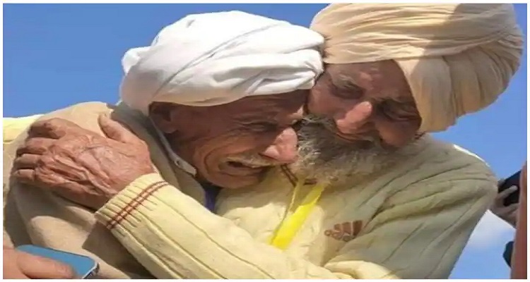 punjab 1 74 વર્ષ બાદ કરતારપુર સાહિબમાં બે ભાઈઓ મળ્યા,પાકિસ્તાન હાઈ કમિશને વિઝા આપ્યા