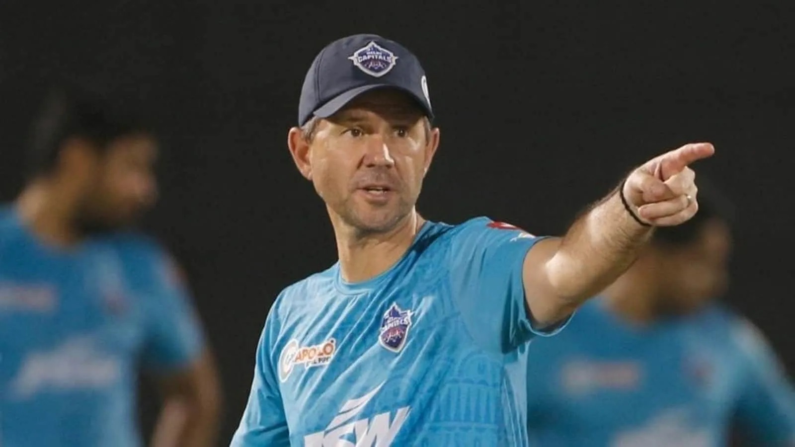 Coach Ricky Ponting will not be present in the stadium