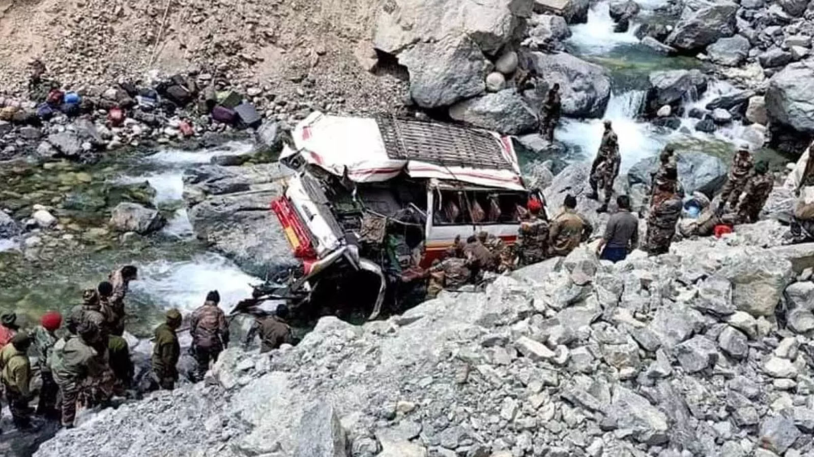 Ladakh Road Accident