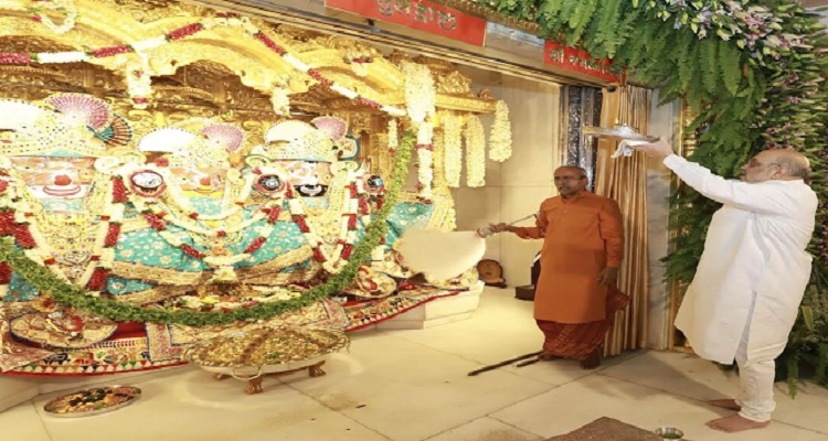 1 1 કેન્દ્રીય ગૃહમંત્રી અમિત શાહે જગન્નાથ મંદિરમાં કરી મંગળા આરતી,જુઓ તસવીરો
