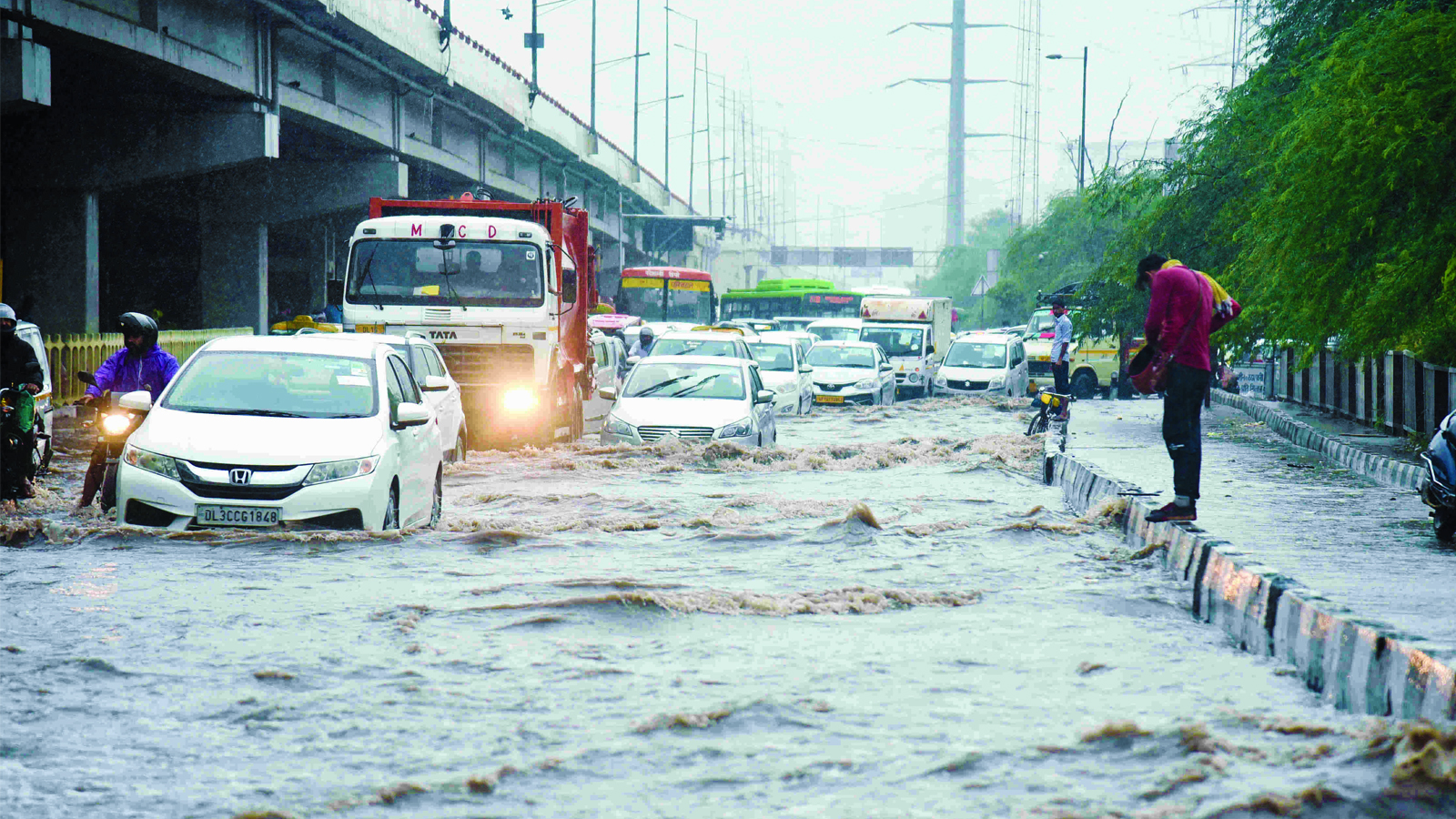 Monsoon Traffic Jam