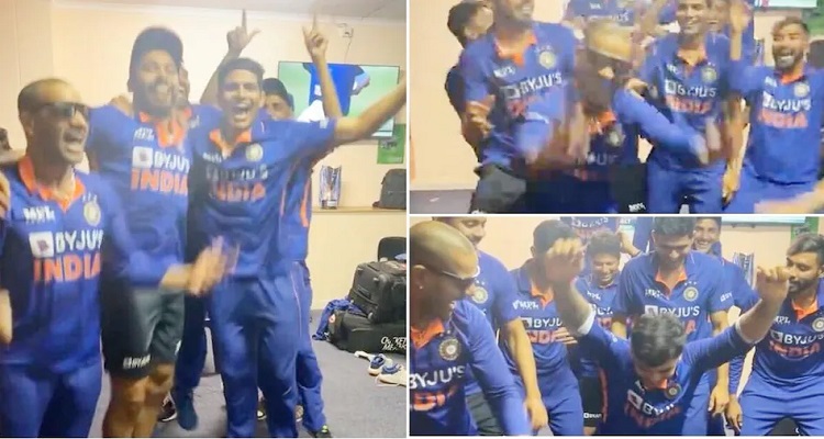 11 22 ઝિમ્બાબ્વે સામેની જીત બાદ ભારતની ટીમે આ રીતે કરી ઉજવણી,જુઓ વીડિયો