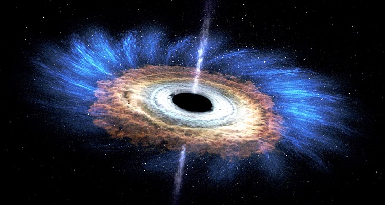 g2 5 અવકાશમાં બ્લેક હોલના સૌથી મોટા જેટની કરાઇ શોધ