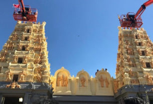 Khalistan target Hindu temple
