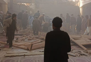 Peshawar Blast Viral Scene