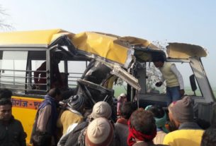 Schoolbus Accident દિલ્હીમાં એકસાથે ચાર સ્કૂલ બસ અથડાઈઃ 25 બાળકો સહિત 29 ઇજાગ્રસ્ત