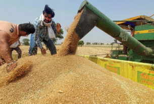 30 lakh tonnes of wheat