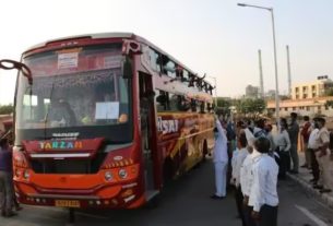 Sural Luxury Bus Operator કાનાણી-બસ ઓપરેટર વિવાદઃ મુસાફરો કરમાયા, રીક્ષાચાલકો કમાયા
