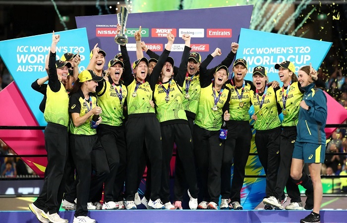 Womens T20 world cup સાઉથ આફ્રિકાને હરાવીને ઓસ્ટ્રેલિયાનો વીમેન્સ ટી-20 વર્લ્ડ કપ પર કબ્જો