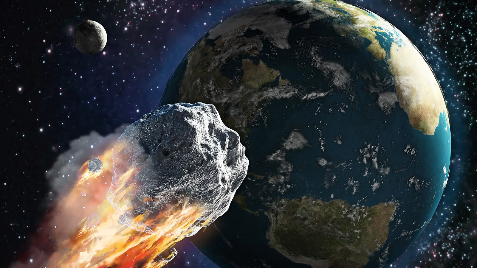 Giant Asteroid hit Earth