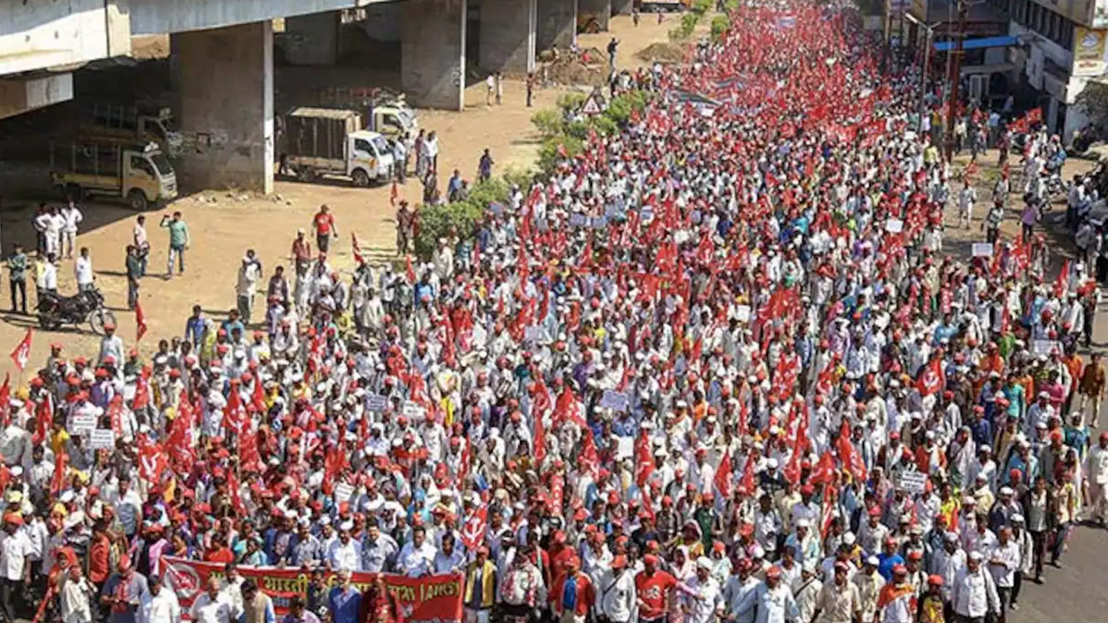 long march in maharashtra