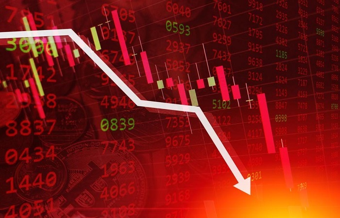 Stock market down