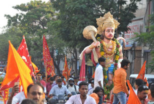 Hanuman Jayant Celebration હનુમાન જયંતિએ દેશભરમાં માનવમહેરામણ ઉમટ્યોઃ કેન્દ્રએ એડવાઇઝરી જાહેર કરી