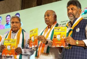 Karnataka Election Congress ભાજપ પછી કોંગ્રેસે પણ હવે જાહેર કર્યો કર્ણાટક ઇલેકશન માટેનો ચૂંટણી ઢંઢેરો