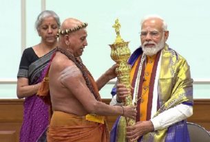 Modi 4 નવી સંસદમાં પીએમ મોદી દ્વારા સ્થાપિત 'સેંગોલ' વિશે 5 હકીકતો