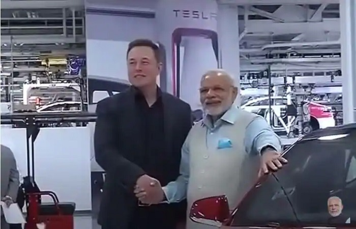 Musk Modi 1 ટેસ્લાની ફેક્ટરી માટે નવુ લોકેશન શોધતો મસ્ક, ભારત હોઈ શકે