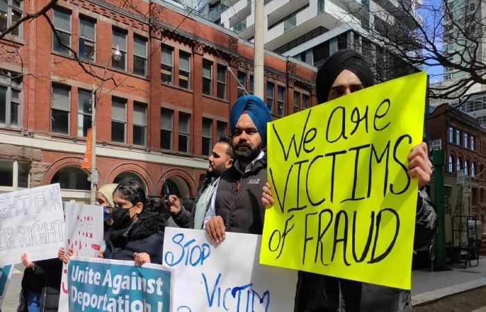 Indian students Canada visa fraud છેતરપિંડીનો ભોગ બનેલા 700 ભારતીય વિદ્યાર્થીઓને કેનેડાથી પરત ફરવું પડે તેવું જોખમ