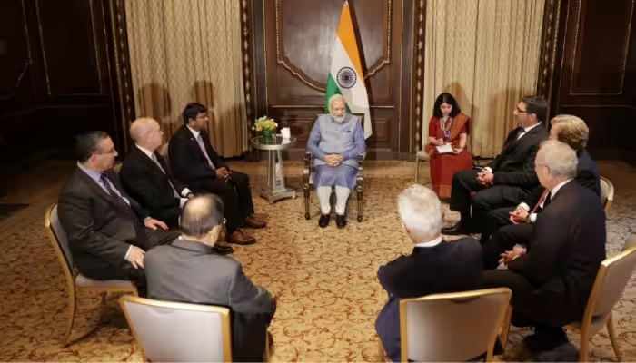 Modi Thinktank PM મોદીની શિક્ષણવિદો અને થિન્ક ટેન્ક ગ્રુપના સભ્યો સાથે મુલાકાત