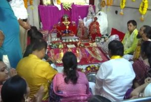 Saraspur puja ભગવાન જગન્નાથ મોસાળમાં પહોંચ્યાઃ મોસાળમાં ભાવભીનું સ્વાગત અને જમણવાર શરૂ