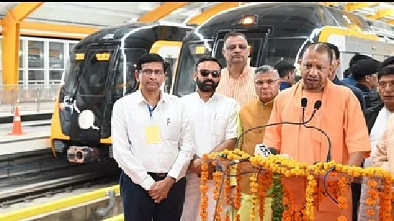CM Yogi renamed this metro station in Agra to Jama Masjid