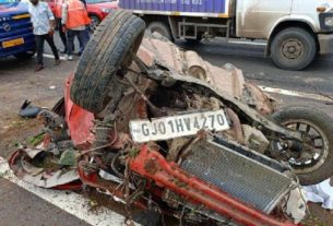 Ahmedabad-Baroda Road Accident