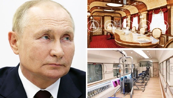 Vladimir Putin train