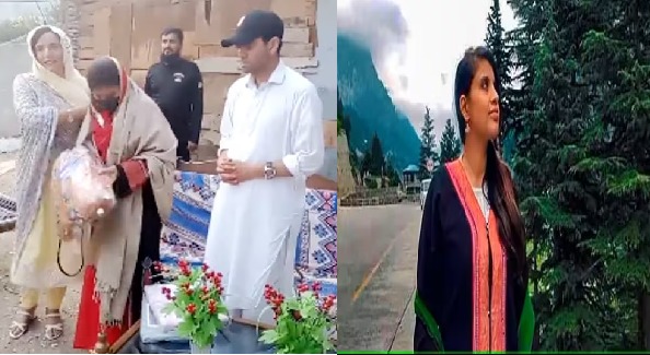 Anju received a gift after Nikah with Nasrullah, new video from Pakistan
