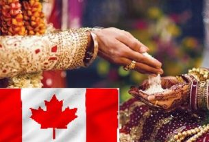Couple married in canada