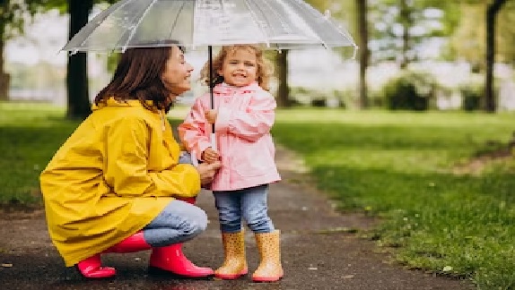 tips to protect children in rain