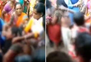 In a Manipur-like incident in Malda, Bengal, two tribal women were stripped and beaten on suspicion of theft.