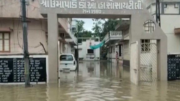 Patan Heavy rain ગુજરાતના આ તાલુકામાં છ કલાકમાં છ ઇંચ વરસાદથી બધુ જળબંબાકાર