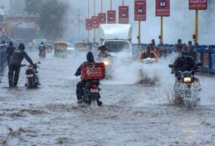 Rajkot rain રાજકોટમાં ધીમીધારે અવિરત વરસાદઃ ન્યારી-ટુ ડેમ ઓવરફલો થવાની તૈયારી