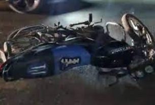 Youth bike slip વડોદરામાં ડભોઈ ખાતે યુવકનું બાઇક સ્લીપ થયા બાદ આઇશર નીચે કચડાતા મોત