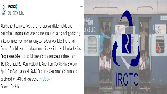 Fraudsters create fake app of IRCTC, Railways tweets alert