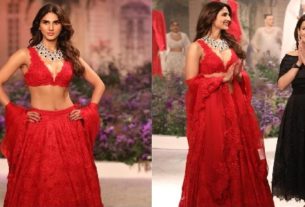 Before buying a bridal outfit, definitely check out this stylish lehenga by Vaani Kapoor, different from color to pattern.