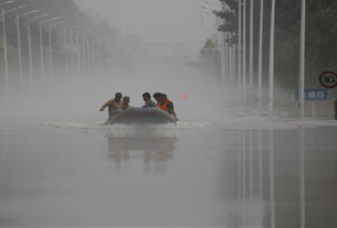 Outrage over floods in China, millions homeless; This work is being done in the name of help