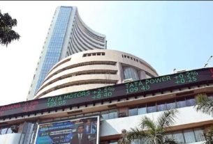 Indian bourses close flat, Sensex falls below 66,500