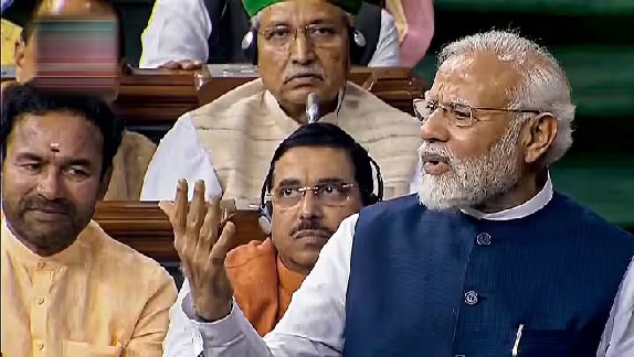 PM Modi's attack on the opposition