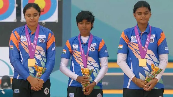 India Archery Gold ભારતીય તીરંદાજી ટીમે વર્લ્ડ આર્ચરીમાં ગોલ્ડ જીતી ઇતિહાસ રચ્યો