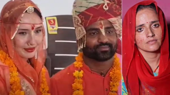 Untitled 112 1 ભારતમાં આવી વધુ એક ‘સીમા’, આને તો પાર કર્યા સાત સમંદર:હિંદુ રિવાજથી કર્યા લગ્ન