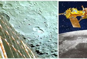 Untitled 92 2 ચંદ્રયાન-3ના લેન્ડરે ચંદ્ર અને પૃથ્વીની તસવીરો મોકલી, જુઓ અવકાશમાંથી ધરતી અને ચંદ્ર કેવો દેખાય છે