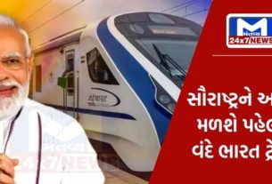 PM Narendra Modi to flag off Jamnagar Ahmedabad Vande Bharat Express PM મોદી આજે જામનગર-અમદાવાદ વંદે ભારત ટ્રેનને આપશે લીલી ઝંડી, આ સ્થળોએ અપાયું છે સ્ટોપેજ