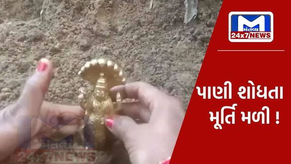 A gold idol of Lord Vishnu was found during the excavation, after which people did this...