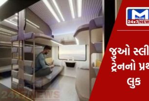 The first look of the sleeper version of the Vande Bharat train was released, the pictures went viral on social media