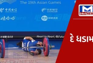 Olympic medalist Mirabai Chanu fell on the stage, fourth in the 49 kg event