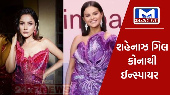 Shahnaz Gill became Selena Gomez, this new look created a stir among fans