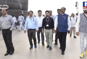 Rajya Sabha delegation visited Statue of Unity Ektanagar રાજયસભાના પ્રતિનિધિ મંડળે સ્ટેચ્યુ ઓફ યુનિટી એકતાનગરની મુલાકાત લીધી