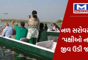 YouTube Thumbnail 2024 01 30T110901.080 નળ સરોવરમાં ચાલતા બોટિંગમાં સલામતીના કોઈપણ ધારાધોરણનું પાલન થતું નથીઃ ગુજરાત હાઇકોર્ટ