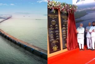 pm modi inaugurates indias longest sea bridge in mumbai 'અટલ સેતુ' મુંબઈની નવી લાઈફલાઈન, 2 કલાકની મુસાફરી 20 મિનિટમાં, PM મોદીએ કર્યું ઉદ્ઘાટન